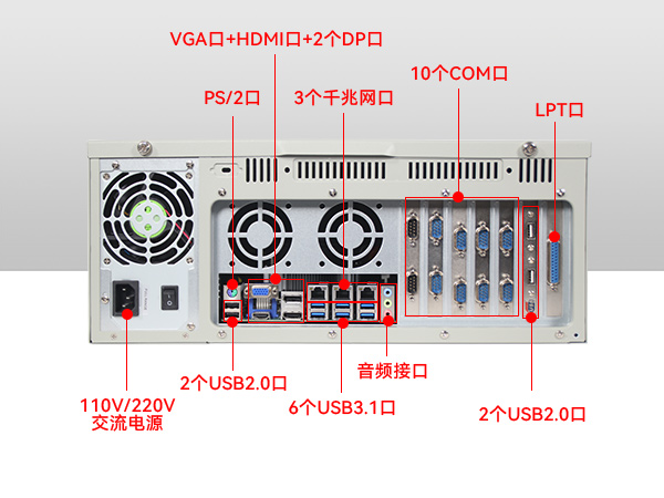 酷睿8代机器视觉工控机