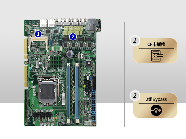 1U多网口工控主机