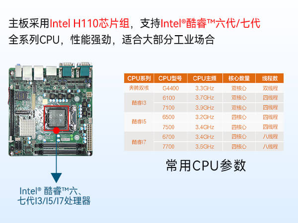 1U短款工业电脑