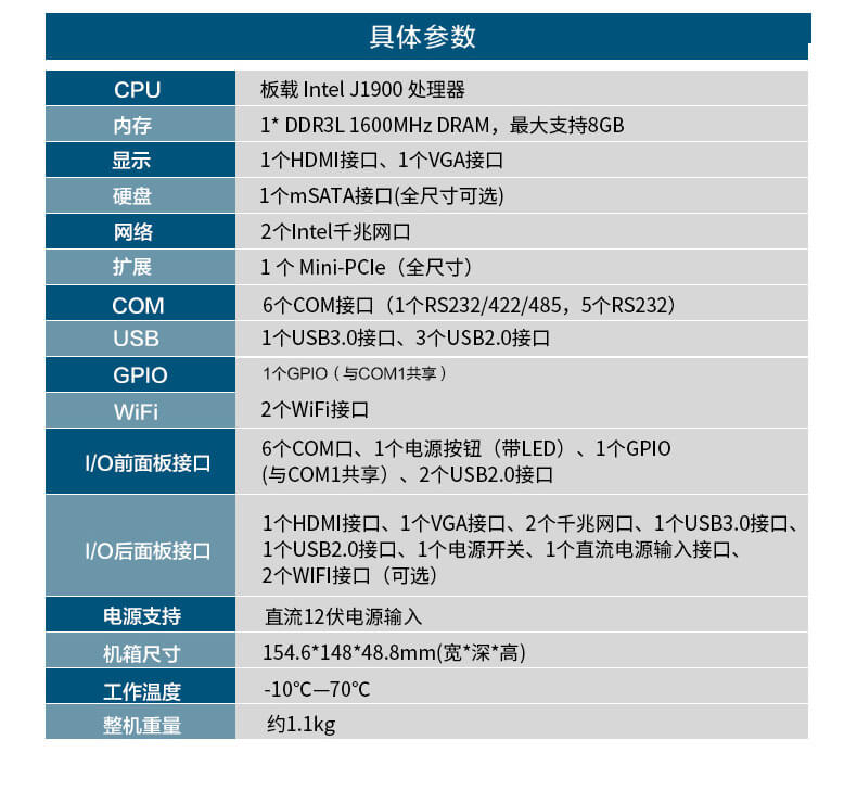 无风扇工控机定制