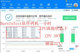 拷机后CPU平均温度：39℃.png