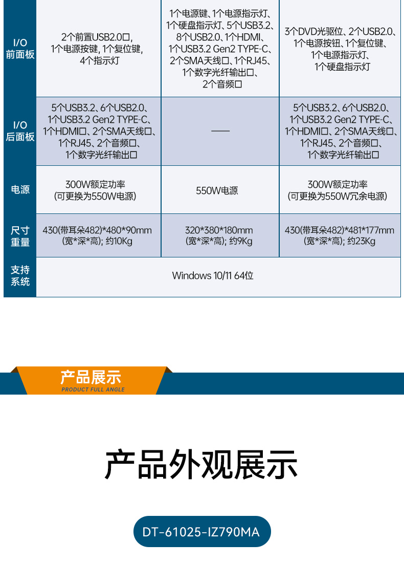 酷睿13/14代工控主机,高性能可扩展工控机,wt-610L-IZ790MA.jpg